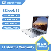 2021 jumper ezbook s5 12gb 256gb premium notebook 14 inch 19201080 ips screen intel celeron ultra slim laptop with windows 10