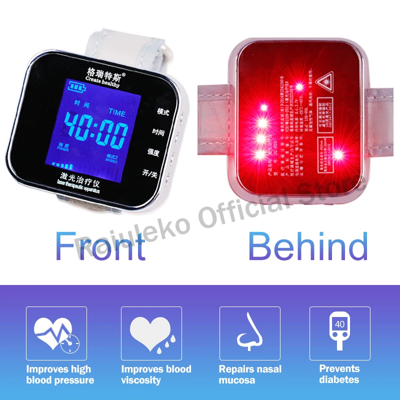 Лазерное лечение тип запястья для ринита диабета высокого кровяного давления