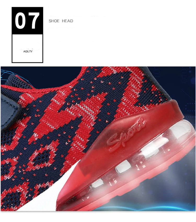 Brand Kids Sneakers Breathable Girls Running Shoes New Style Children's Shoes Air Cushion Basket Enfant Boys Sport Shoes