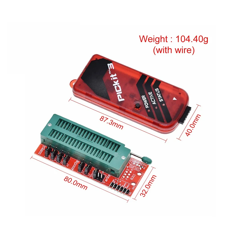 1 комплект PICKIT3 программист + PIC ICD2 PICKit 2 PICKIT 3 5 программирующий адаптер