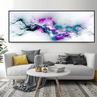 nordic poster canvas print purple bedroom decoration abstract wall picture for living room canvas mural modern