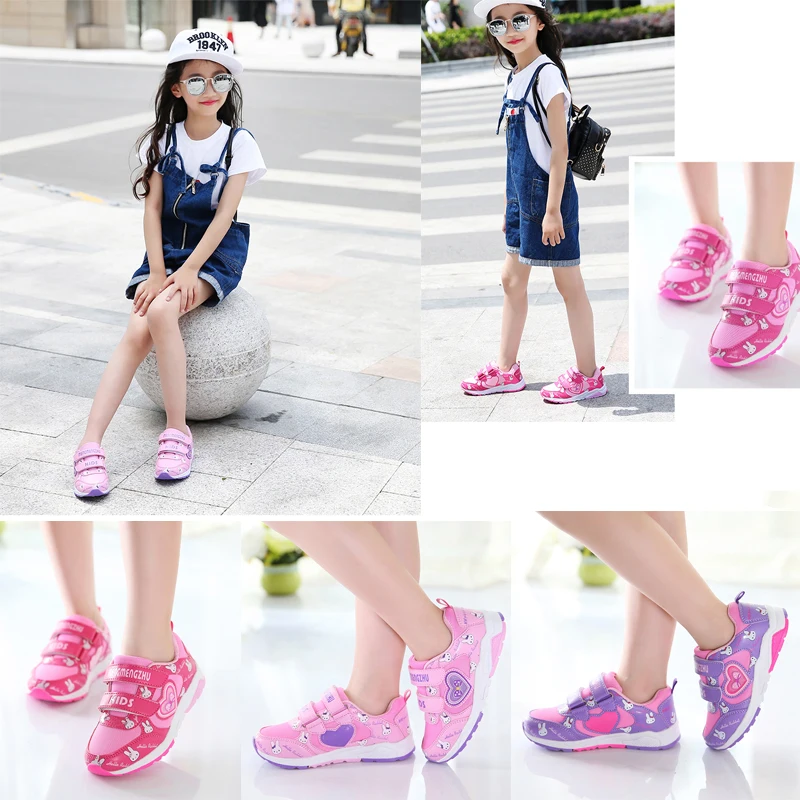 Детские кроссовки детская обувь для девочек повседневная детские бега от 2 до 7