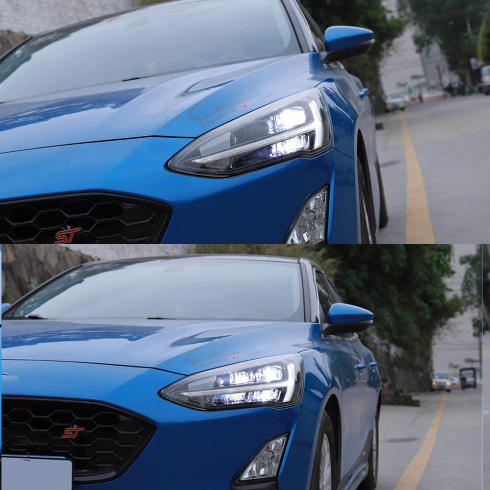 CSGJMY 2 шт. автомобильный Стайлинг для Ford Focus 2019 головной светильник s все
