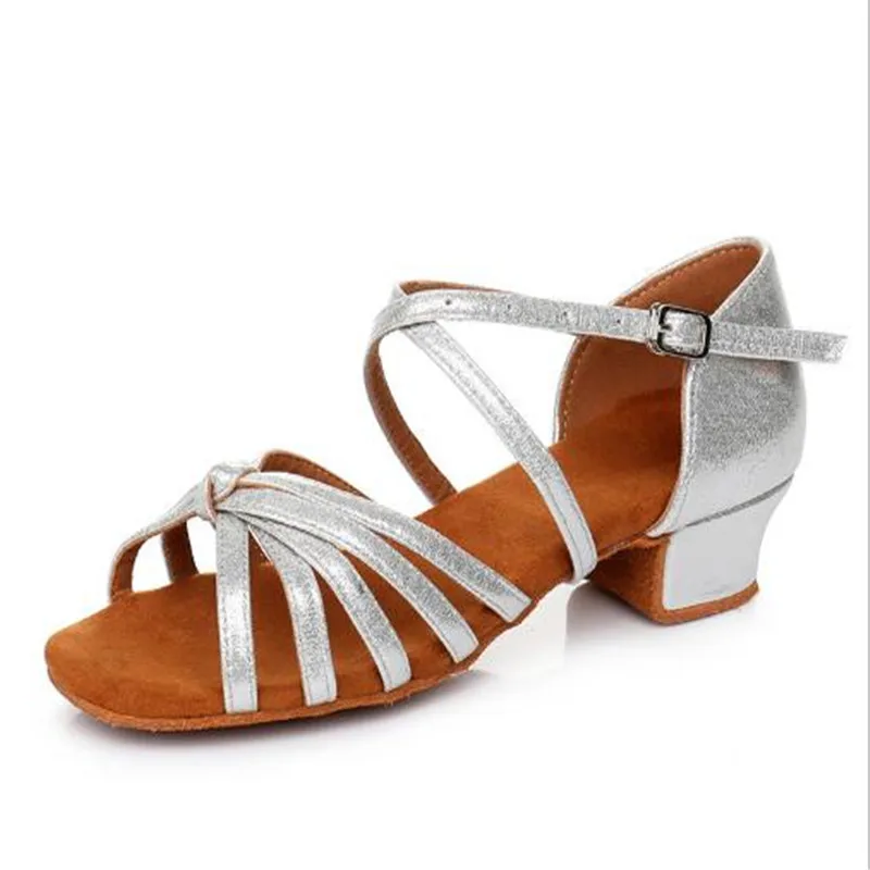 Детские/Детские танцевальные туфли для танго сальсы Женская Обувь бальных