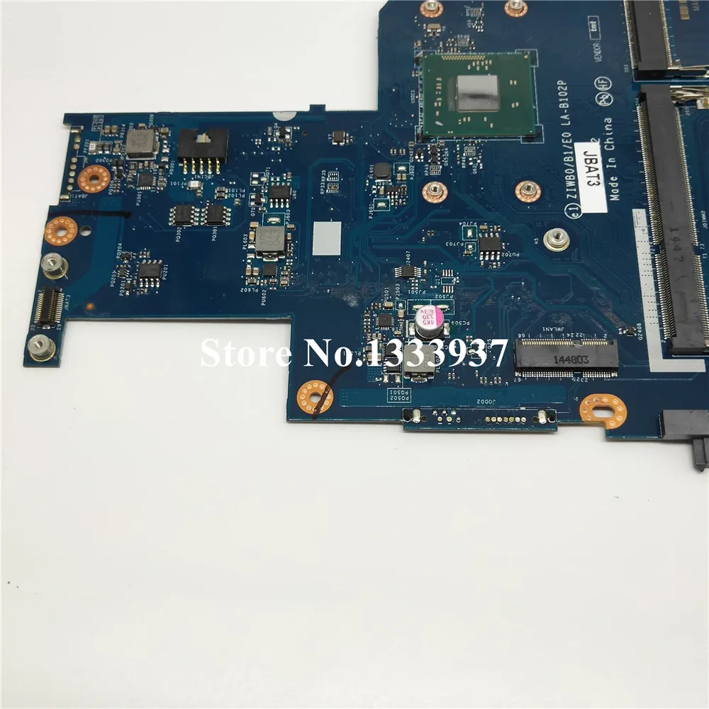 ZIWB0/B1/E0 LA-B102P материнская плата для ноутбука Lenovo B50-30 N2840 SR1YJ N2830 SR1W4 | Компьютеры и