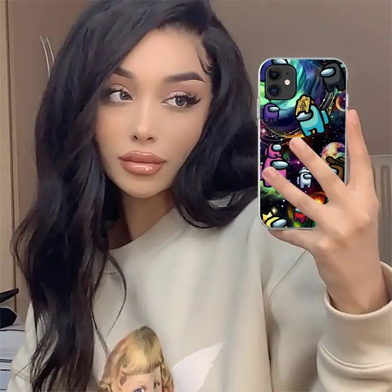 

Hot Mobile Game Among Us Phone Case For iphone 12 mini 5 5s 5c se 6 6s 7 8 plus x xs xr 11 pro max