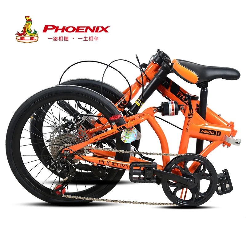 Складной велосипед с двойным амортизатором ульсветильник 20 дюймов для студентов