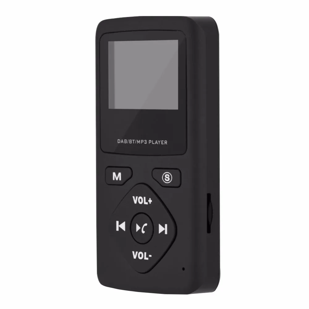 Портативный карманный цифровой радиоприемник DAB/DAB + Bluetooth 4 0 ЖК-экран плееры с