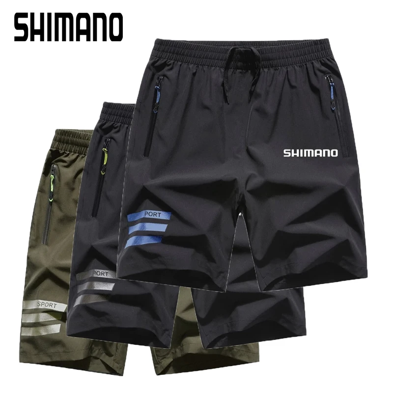 

Shimanos Fishing Pants Shorts M-8xl Casual Quick Drying Fishing Trousers Beach Pants Fishing Cycling Shorts Fishing Clothes