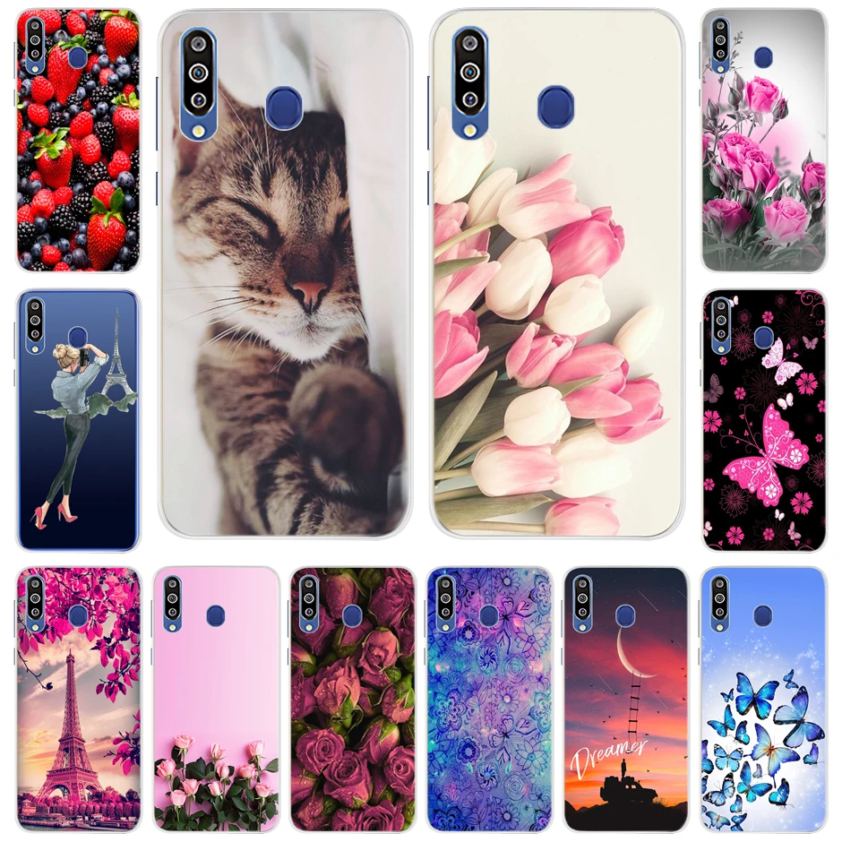 Чехол для Samsung Galaxy M30, чехол для Samsung A40s, M305F, M305FN, M305G, мягкий силиконовый чехол-накладка с рисунком для Samsung M30, чехол для телефона