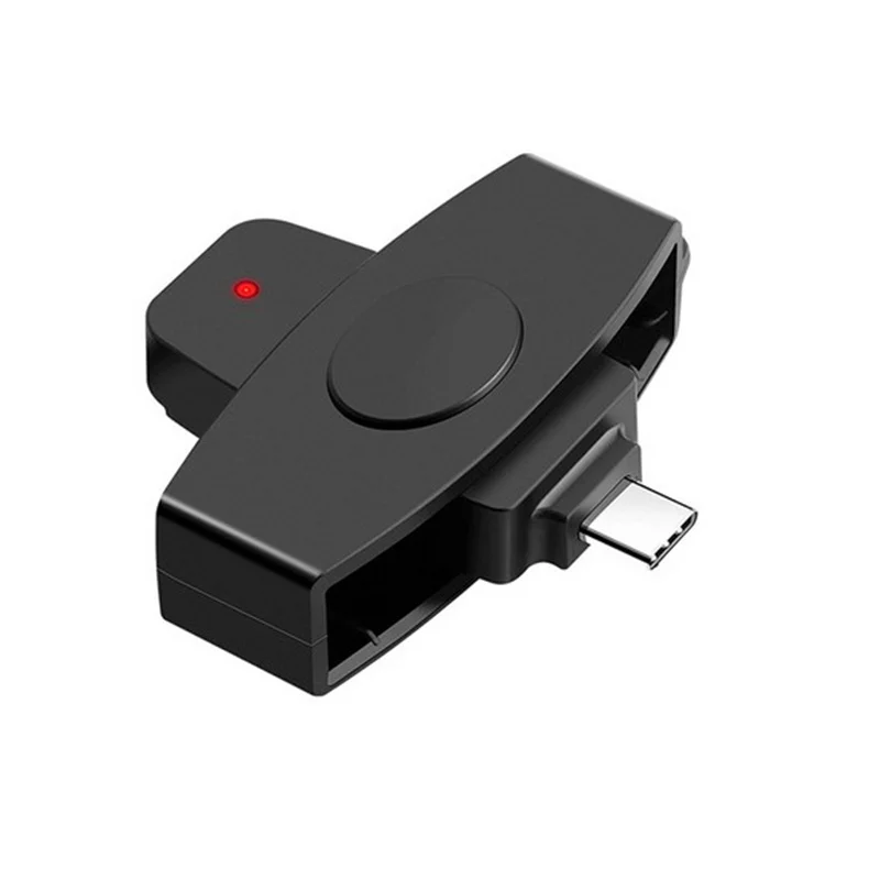 Устройство для чтения смарт-карт USB Type-C EMV электронное устройство карт памяти DNIE