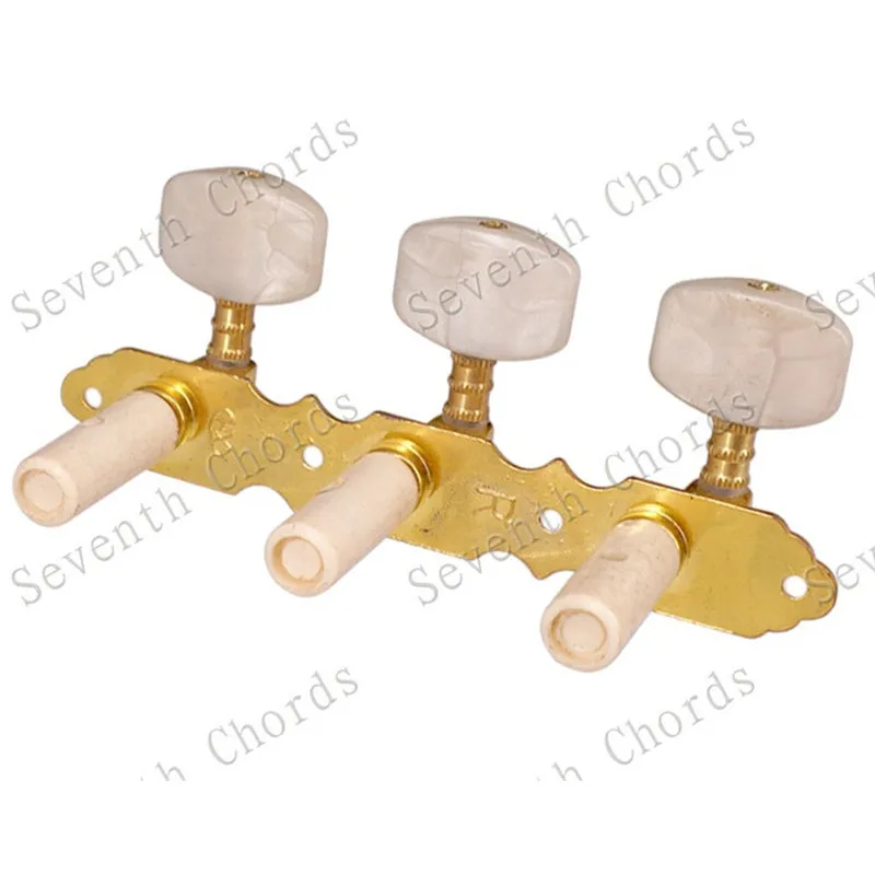 Набор из 2 шт. золотых классических колышек для настройки гитары Колки аксессуары