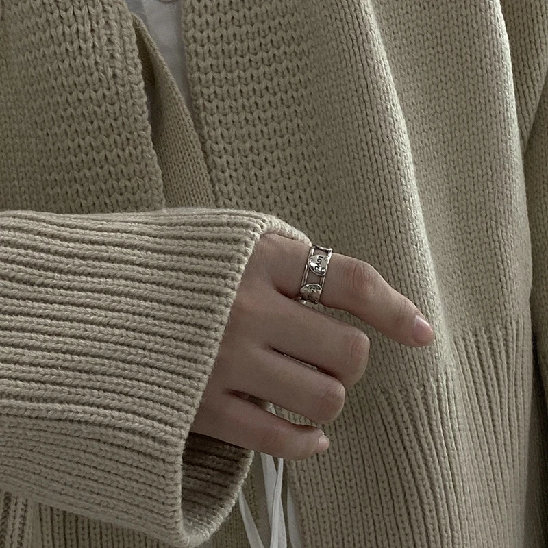 Женское Двухслойное кольцо серебро 100% пробы | Украшения и аксессуары