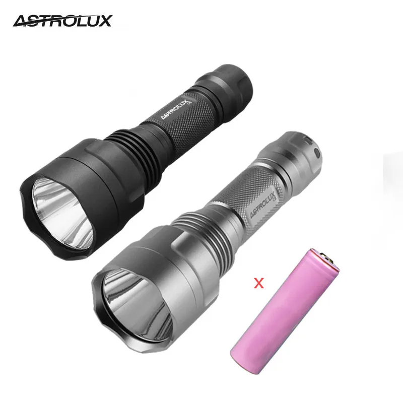 Astrolux C8 XHP50.2 500лм 6500 к 7/4 режима мощный прожектор тактический светодиодный фонарик +