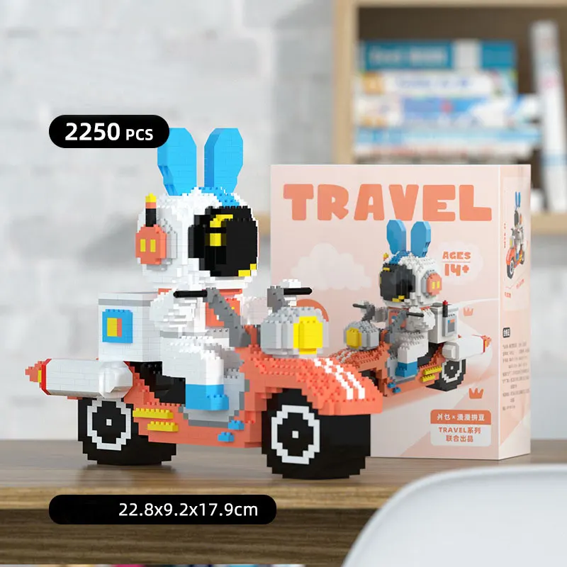 Конструктор космическая станция Saturn V Rocket городской корабль спутник астронавт