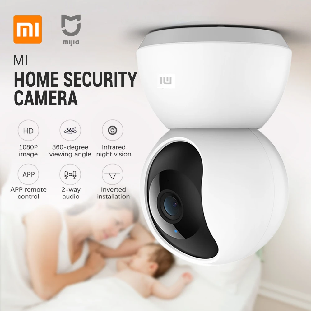 Xiaomi Mijia умная ip камера глобальная версия 360 градусов 1080 P WiFi панорамирование