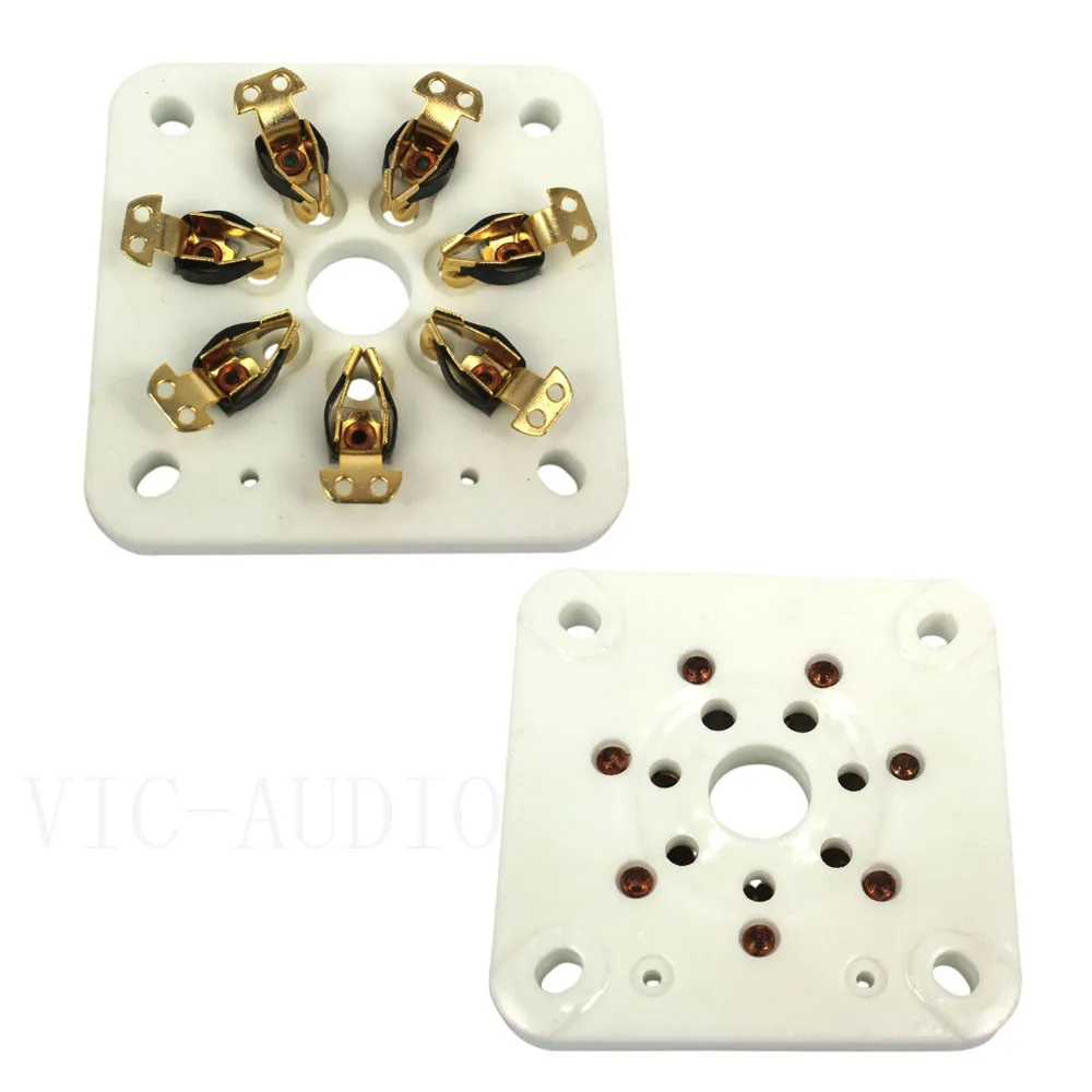 10 шт. клапан база 7Pin Керамика ламповая панель 7 контактов планшеты гнездо трубки