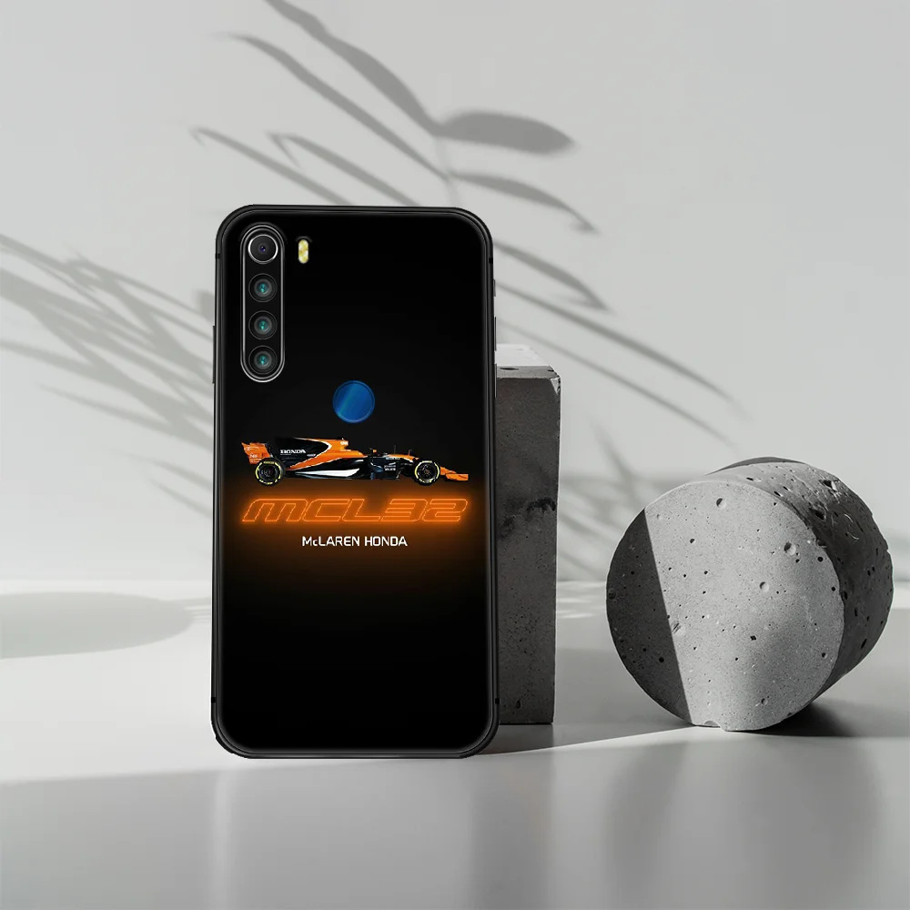 

Mclaren car Logo Phone Case Cover Hull For XIAOMI Redmi 7 7a 8 8a 9 9a NOTE 6 7 8 8t 9 9s Pro Max 4X black Cell Soft Shell