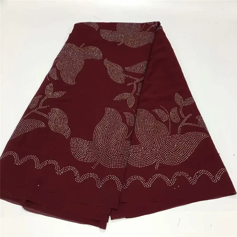 

BEAUTIFICAL chiffion lace for dresses 5 yards fabric chiffon french chiffon yellow YC100-322