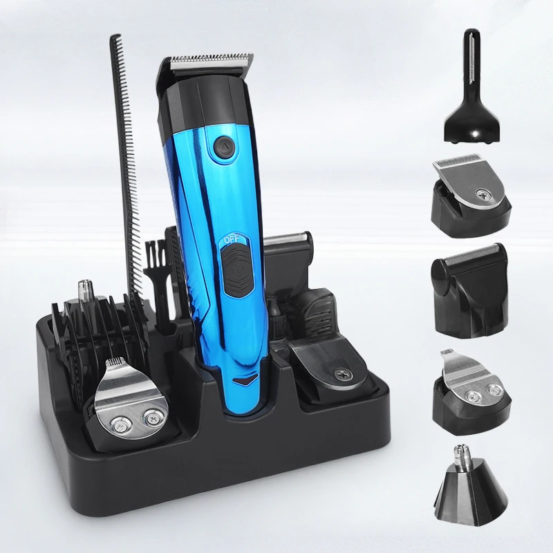 

Professional Electric Hair Clipper for Men Multifunctional 6 In1 Hair Trimmer Hair Cutting Machine Beard Trimmer Razor Shaver