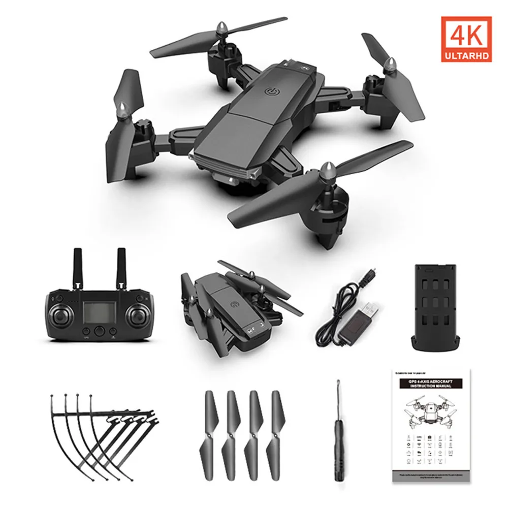

Single 4K-wifi HD Camera GPS Precise Positioning Real Time Transmission Aerial Drone Quadcopter Kits
