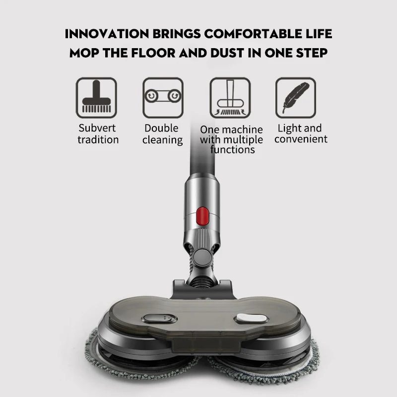 Швабра для Dyson электрическая моющая щетка пылесоса тряпка очистки V7 V8 V10 V11