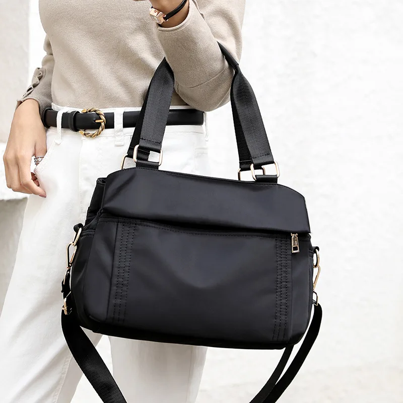 

Casual nylon shoulder bag new fashion ladies Oxford buttote bag mommy bag canvas diaper bag
