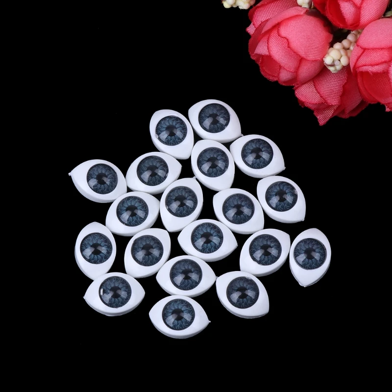 

20Pcs Plastic Doll Safety Eyes For Animal Toy Puppet Making DIY Craft Accessories