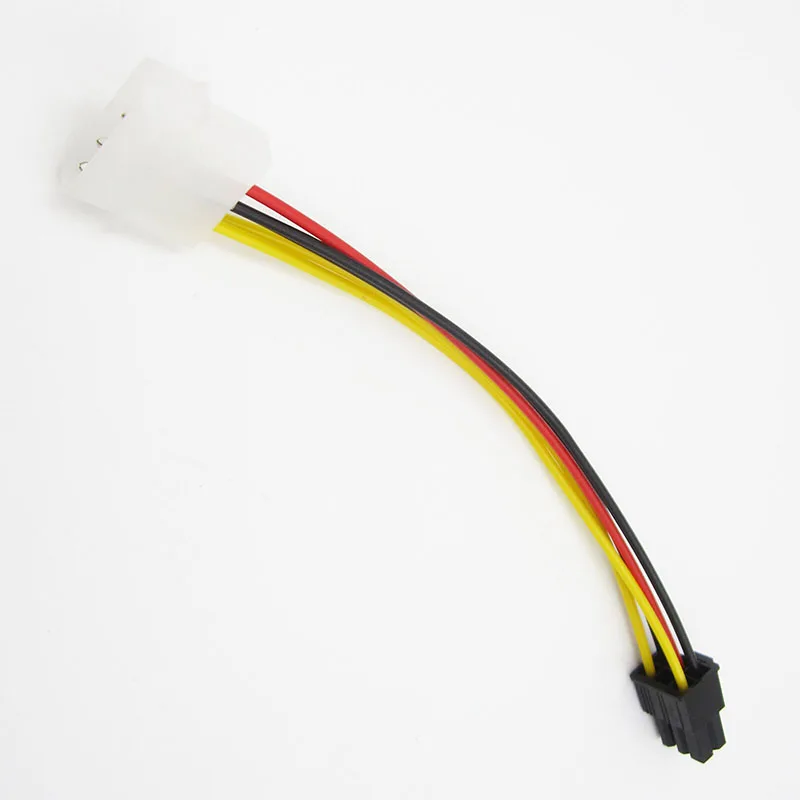 17 см 1 шт. PCI-E Графический разъем питания кабель-адаптер Один 4-контактный до