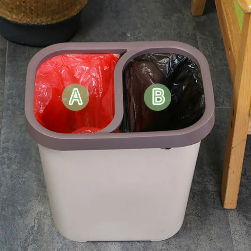 Креативное Новое кухонное ведро для хранения отходов влажный сухой мусор