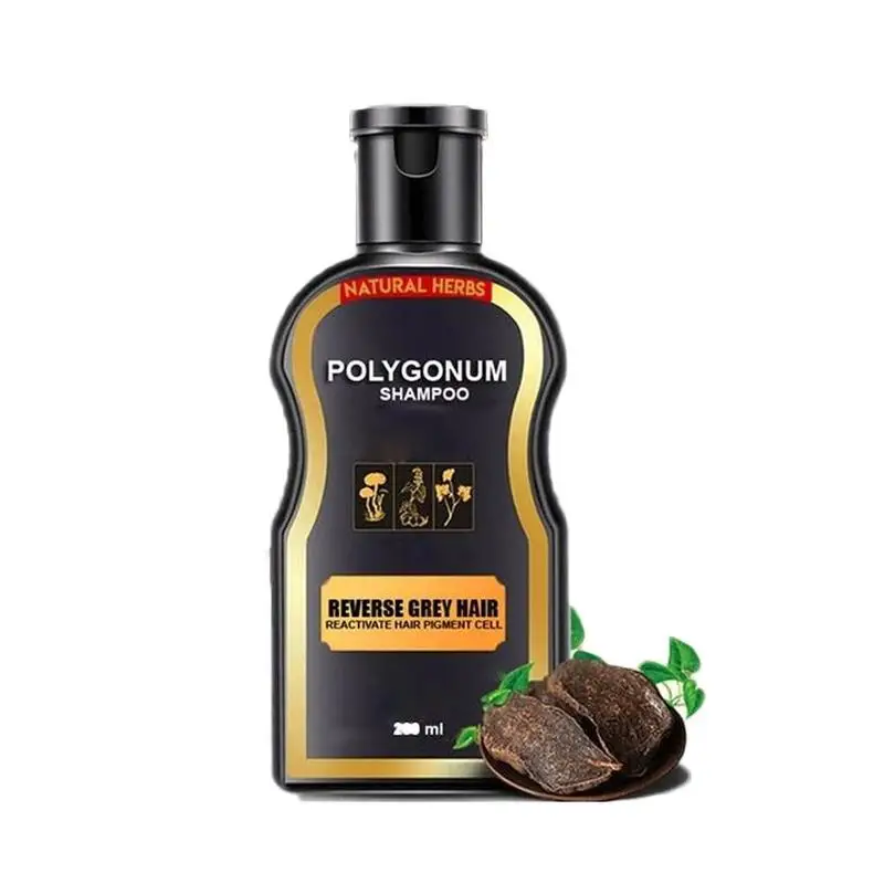 200 мл многоцветный шампунь для волос Polygonum уход за волосами рост лечение