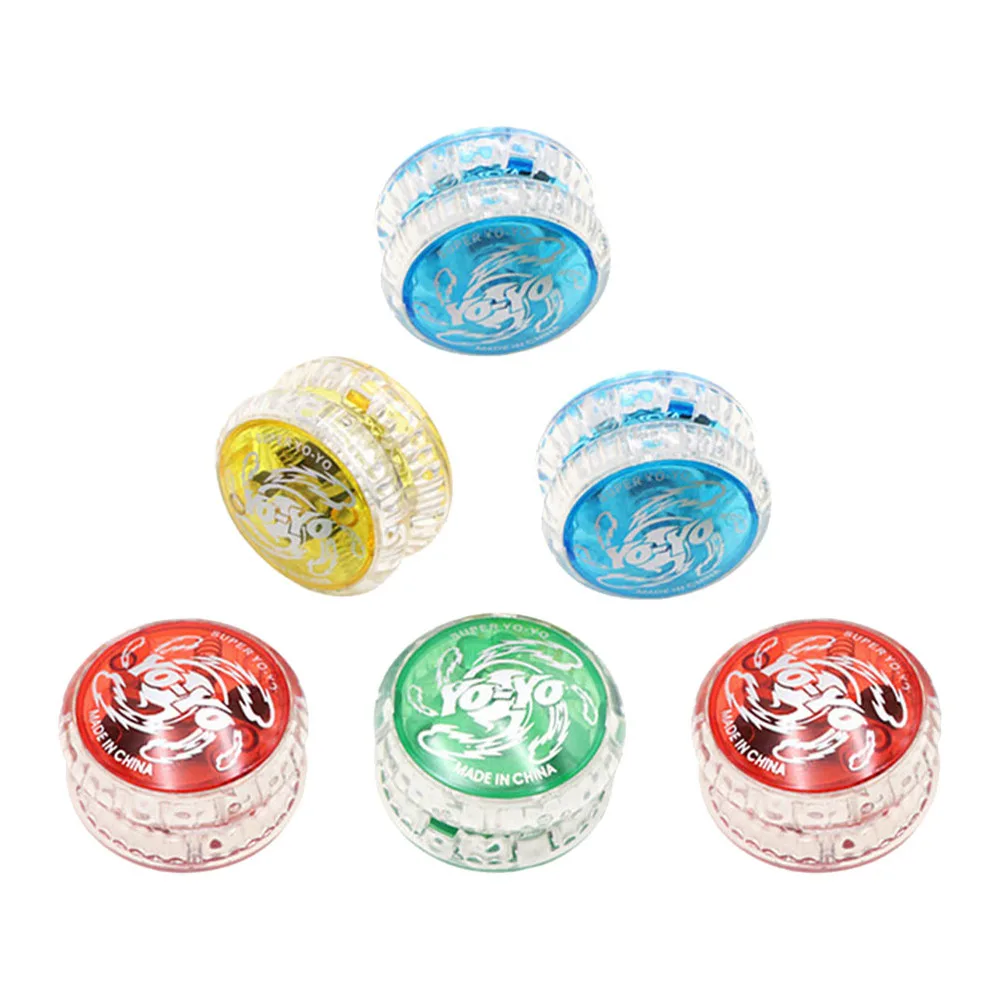 

6Pcs Yo-yo Balls Glowing Yo-yo String Educational Plaything