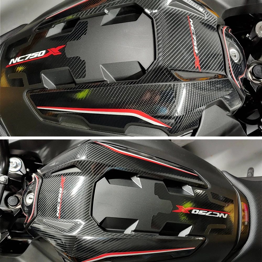 

Motorcycle Stickers Fuel Tank Sticker Fishbone Protective Decals For HONDA NC750 NC750X NC750 X NC 750 X