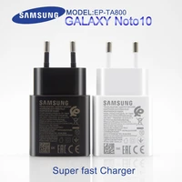 original samsung galaxy note 10 25w pd travel adapter super fast charger type c data cable for samsung galaxy note 10 9 8 s10