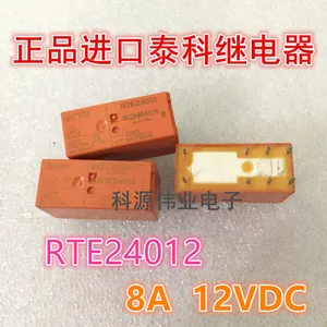 RTE24012 12VDC Relay 10A 8A 250VAC RTE24012F