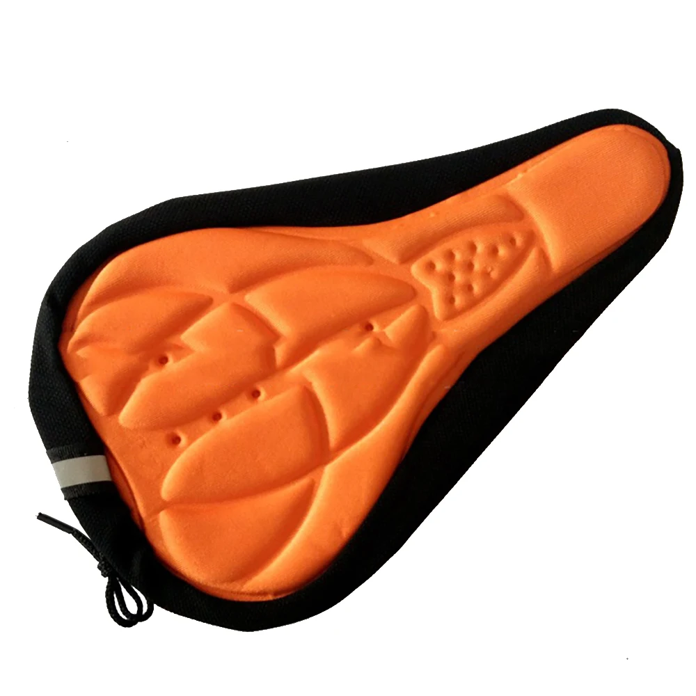 

3D Soft Bike Saddle Bicycle Seat Accessories Cycling Silicone Seat Mat Cushion Seat Cover Saddle Bicycle Parts