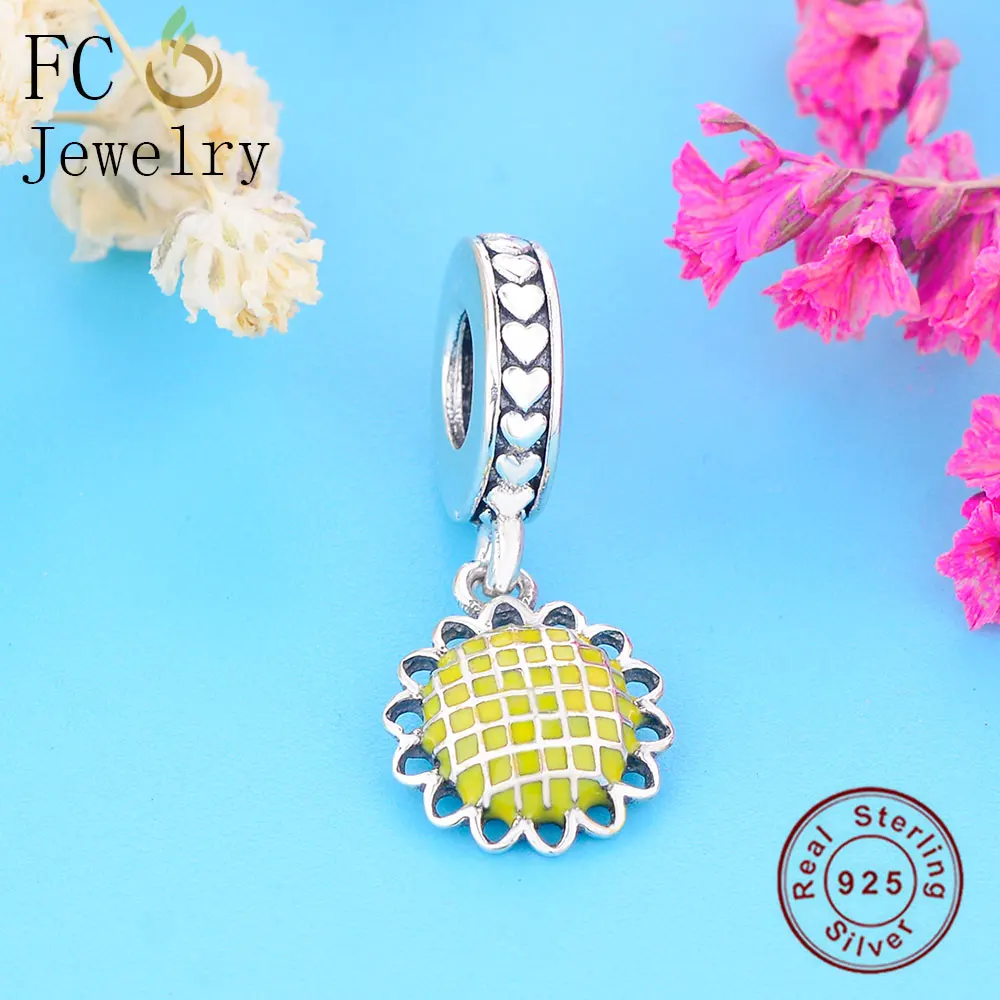 FC ювелирные изделия подходят к оригинальным браслетам Pandora брелоки 925 пробы