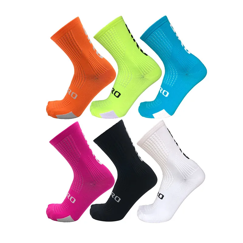 

Спортивные Компрессионные велосипедные носки, мужские носки для горного велоспорта, профессиональные соревнования, гоночные носки, баскетбольные Носки