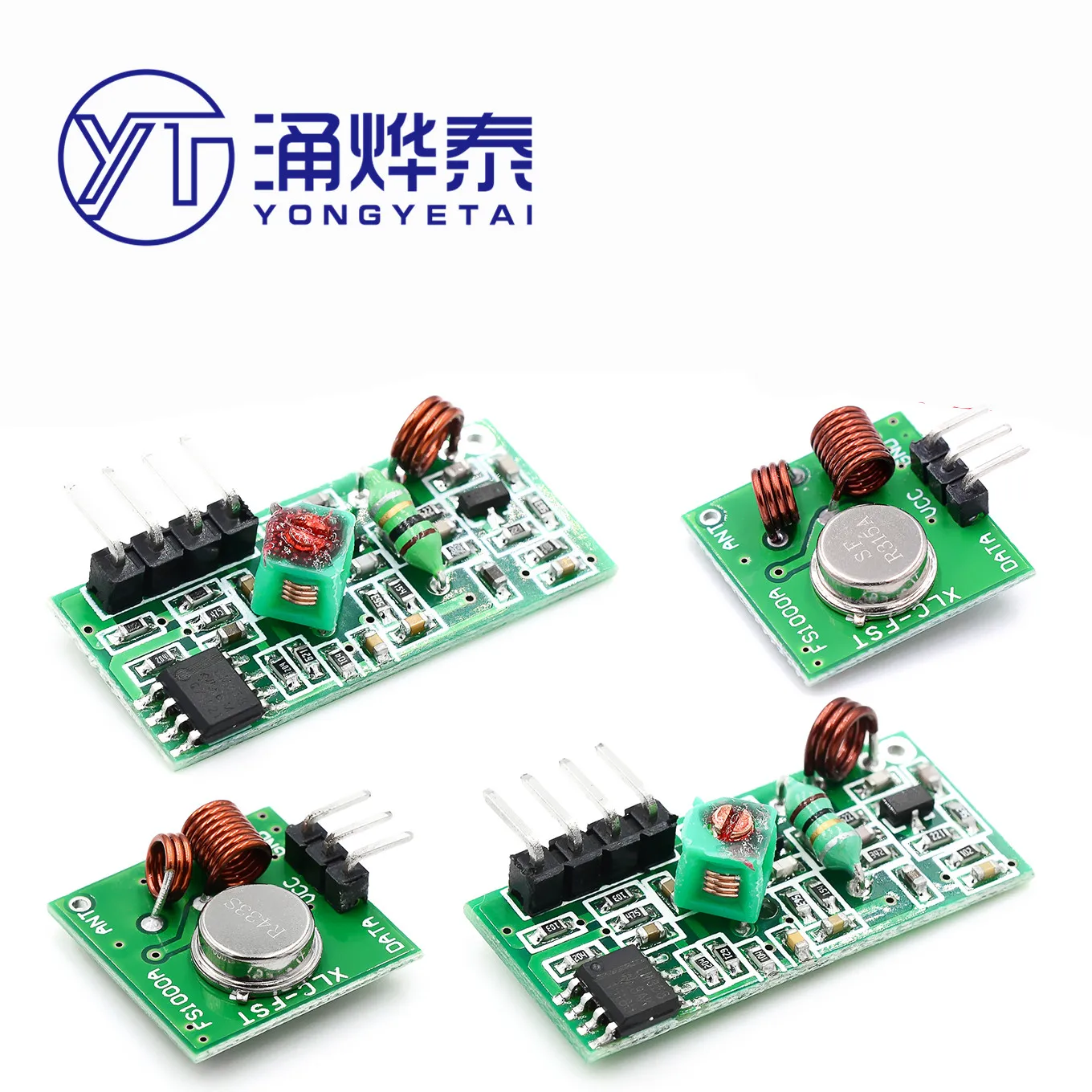 YYT 5V Super Regenerative Receiver Module/Wireless Receiver Module/Wireless Transmitter Module 433/315MHZ