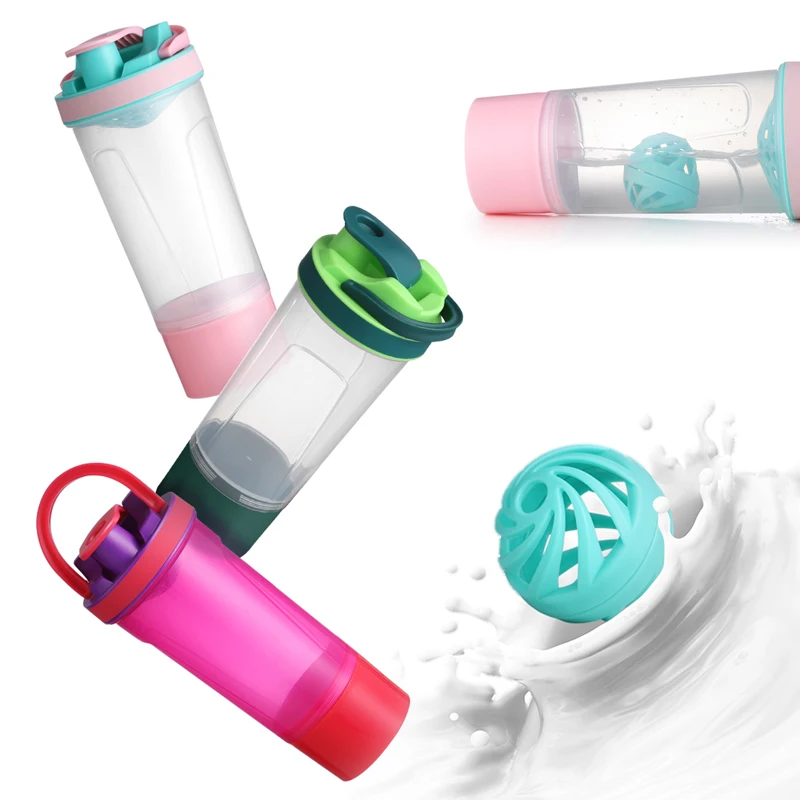 Пластиковые Drinkware Тренажерный Зал H2O Бутылка Воды Спорт Фитнес Сывороточный