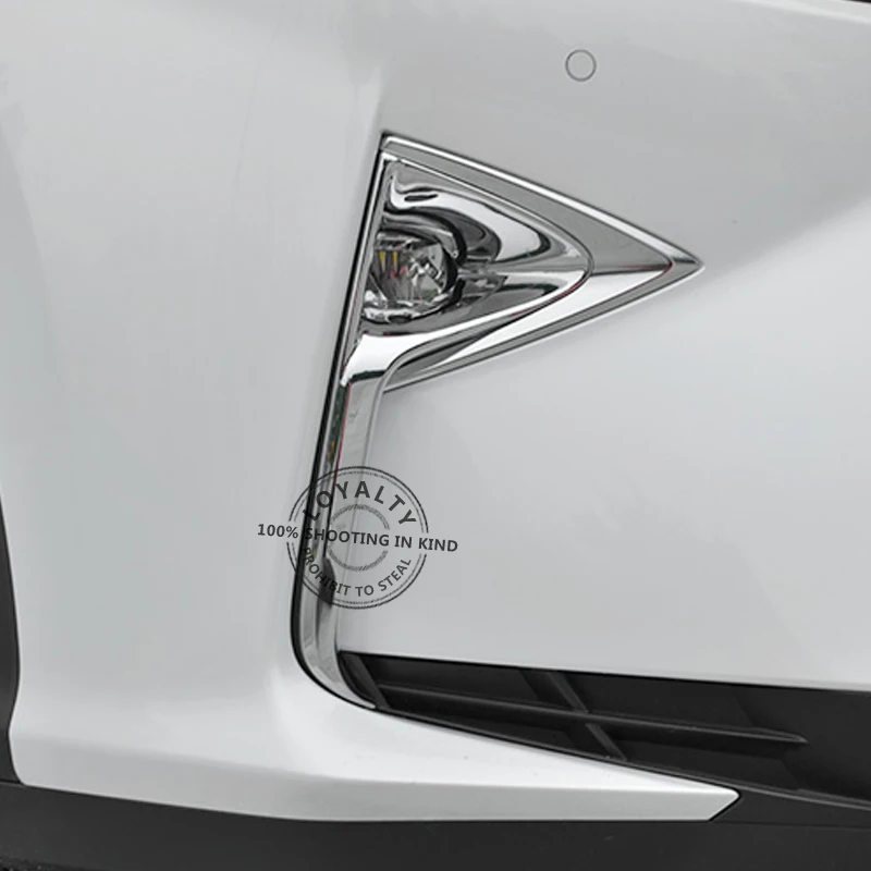 Лояльности для LEXUS RX 2016 2017 ABS Хромированная & матовая передние противотуманные