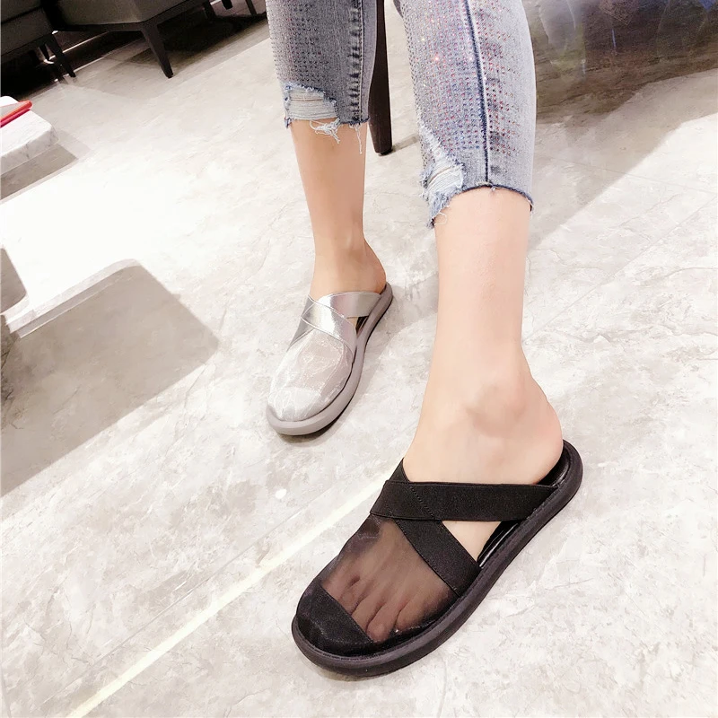 [DEAT] Новинка 2020 года Сезон весна лето Туфли с круглым носком и перекрестными