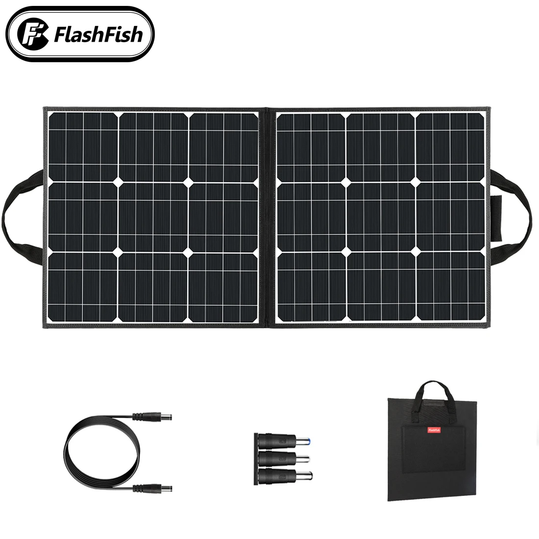 

Портативная Складная солнечная панель, 50 Вт, 18 в, 5 В, USB, 18 В постоянного тока