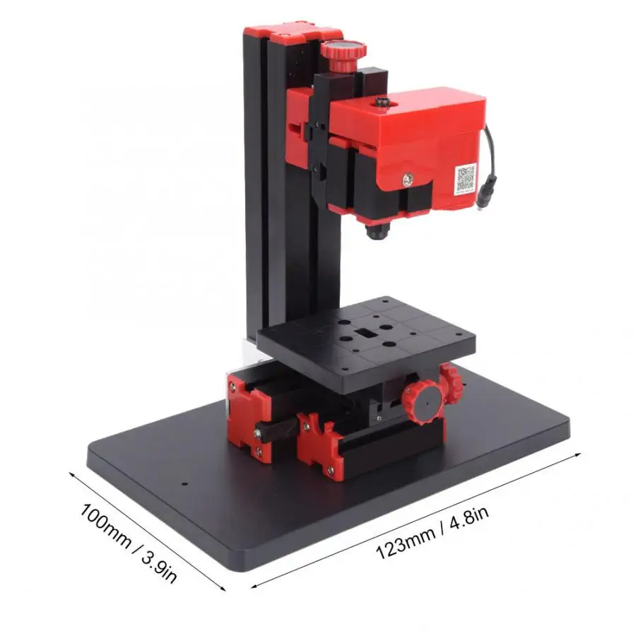 Мини сверлильный станок мини токарный 20000 ОБ/мин фрезерный 12 В постоянного тока DIY