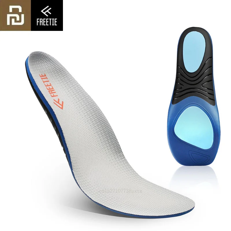Xiaomi FREETIE EVA амортизационные спортивные стельки удобные высокие эластичные стельки дышащие пот стельки для спортивной повседневной носки