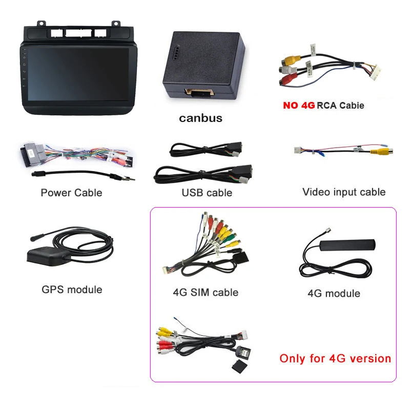 Автомобильный радиоприемник 6 ГБ + 128 Гб Octa Core QLED 1280*720 Android 12 GPS-навигация для Volkswagen