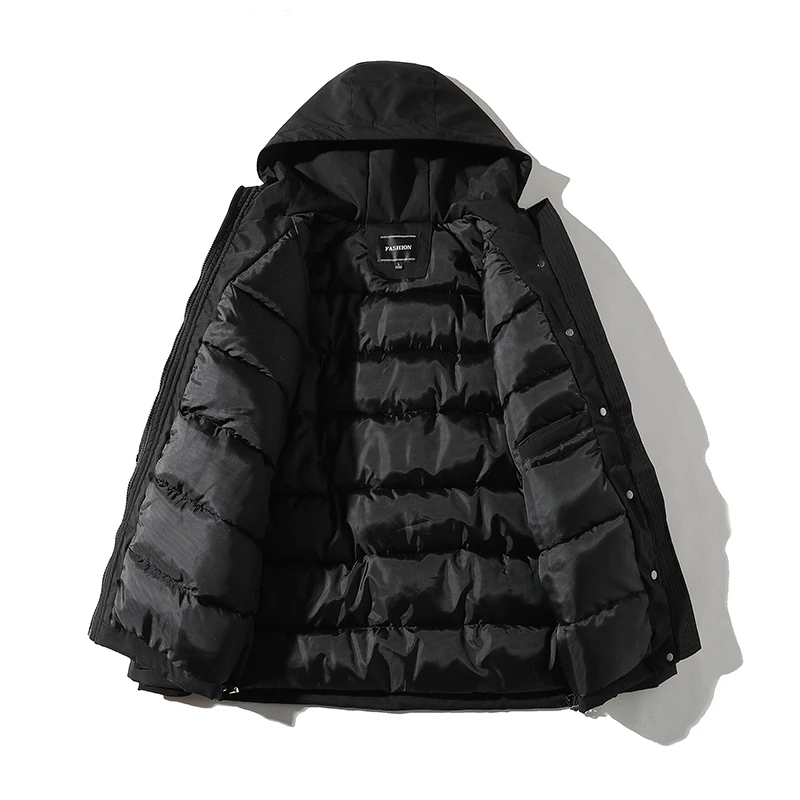 

BOLUBAO Brand Men Patchwork Parka Coats 2021 New Men Streetwear Harajuku Vintage Parka Windbreaker Hooded Parkas Jacket Male