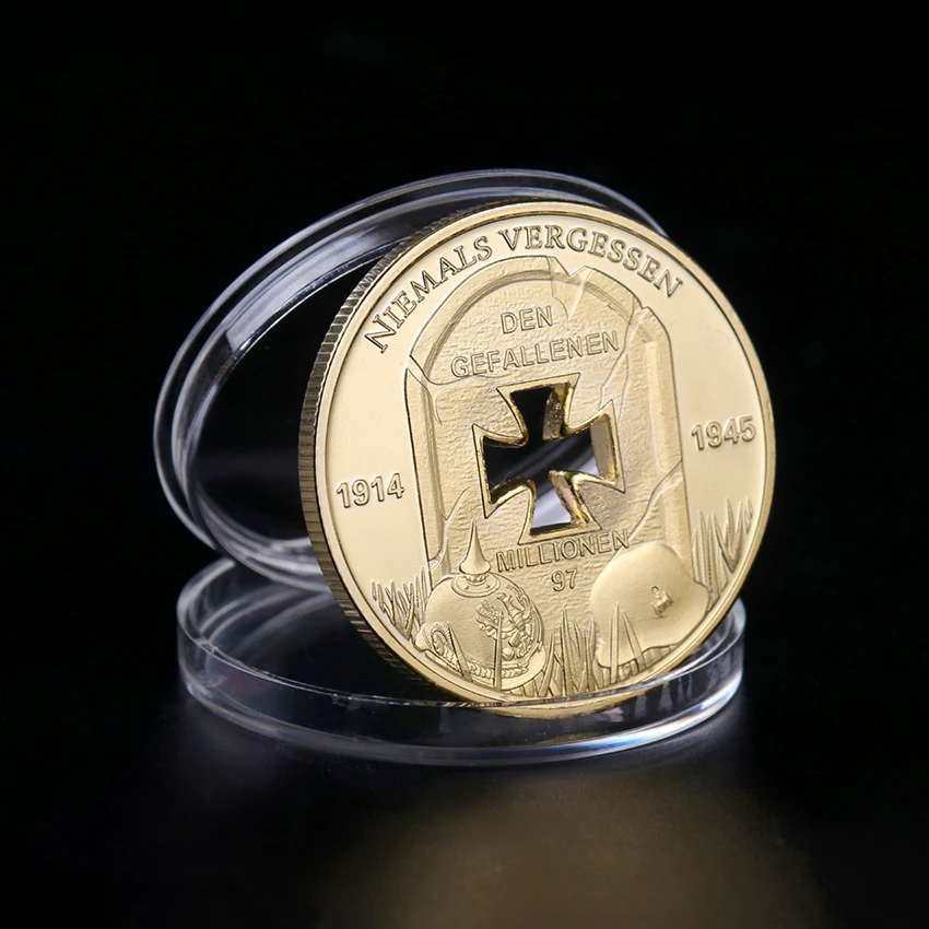 Копия 1 шт. времен первой мировой войны и Второй Германия с покрытием крестом