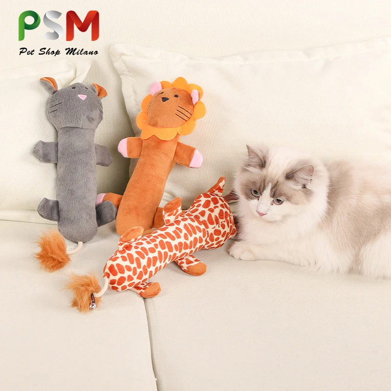 

BPS Toys for Cats Cotton Plush Comfortable Sleep Cat Stuff Nip Cats Products for Pets Kitten Accessories