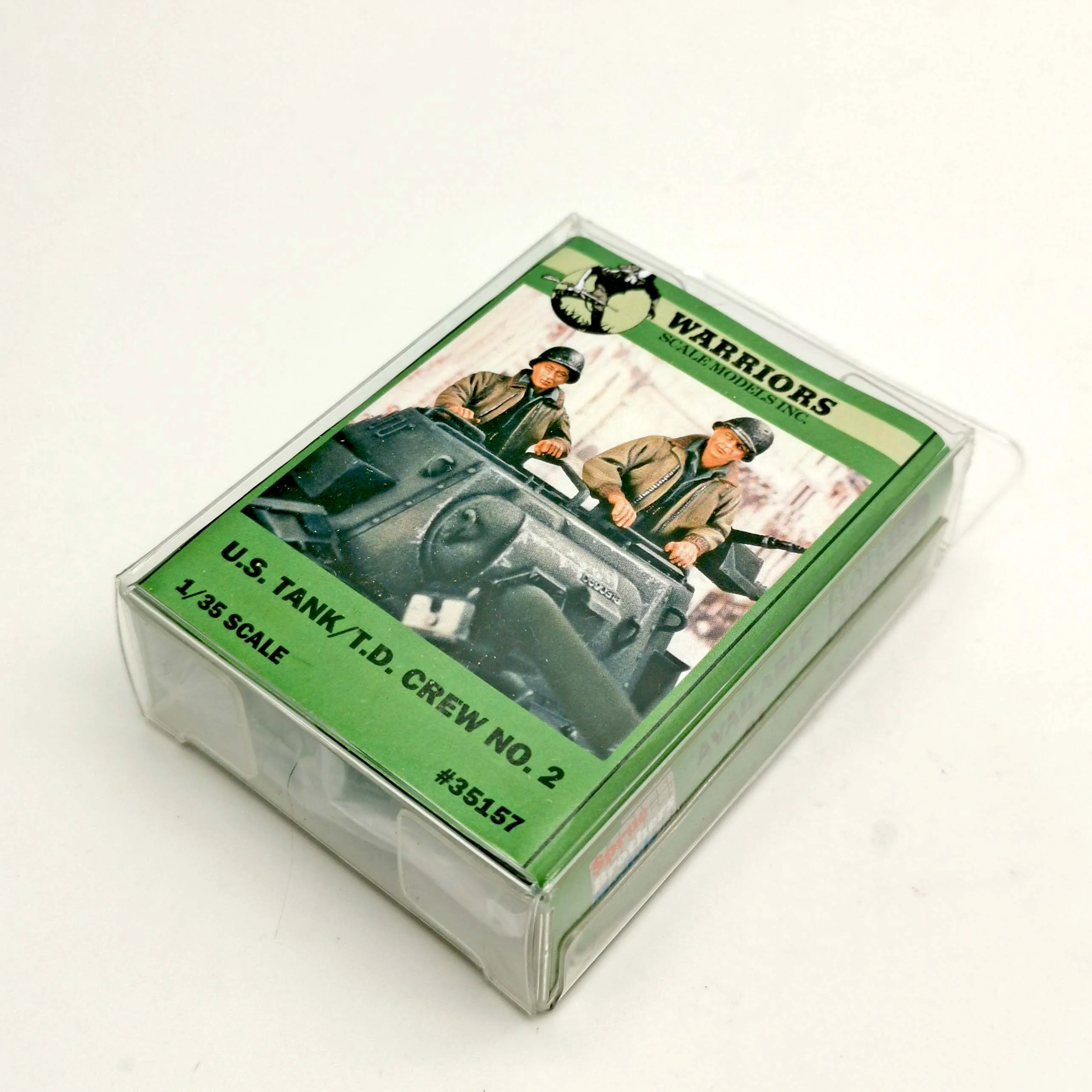 

Warriors 1/35 WWII US Tank T.D Crew No.2 - Resin Kits (2 Figures/Set) Box Packing